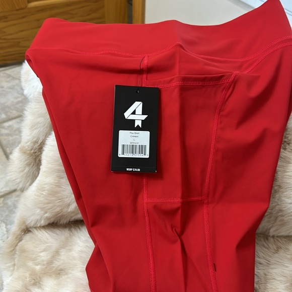 Women’s new biking shorts red large - Picture 4 of 6